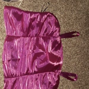 beautiful silky dress barn zipper back rouching